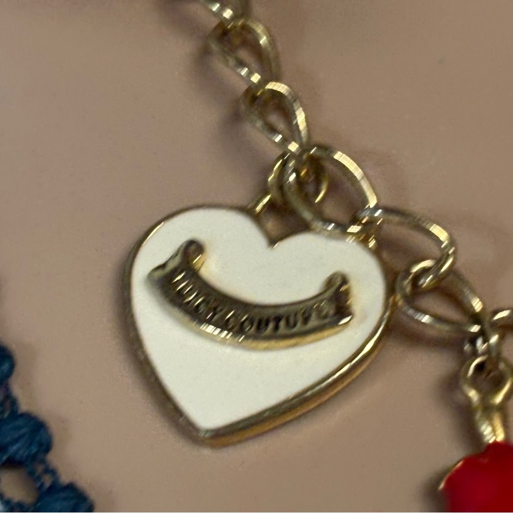 Rare Find!❤️Juicy Couture Choose Juicy Charm Necklace - Picture 3 of 6